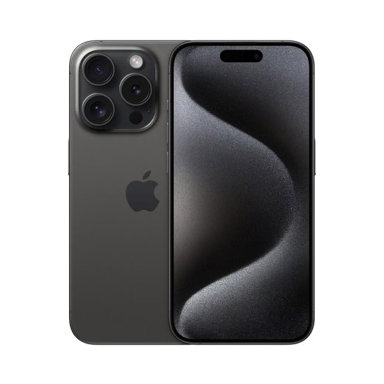 Apple iPhone 15 Pro 128GB Recondicionado Grau A+ 6,1" Titânio Preto